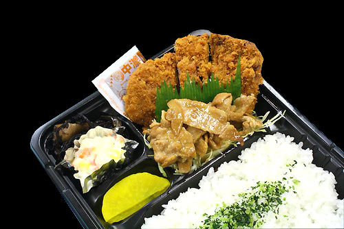 鶏カツ・焼肉弁当