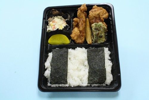 のり・から揚げ弁当