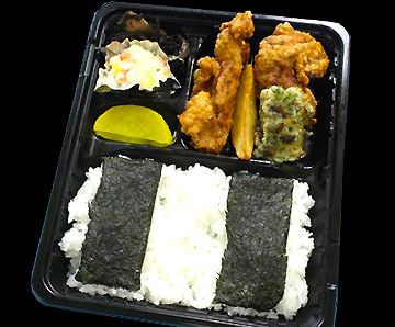 のり・から揚げ弁当